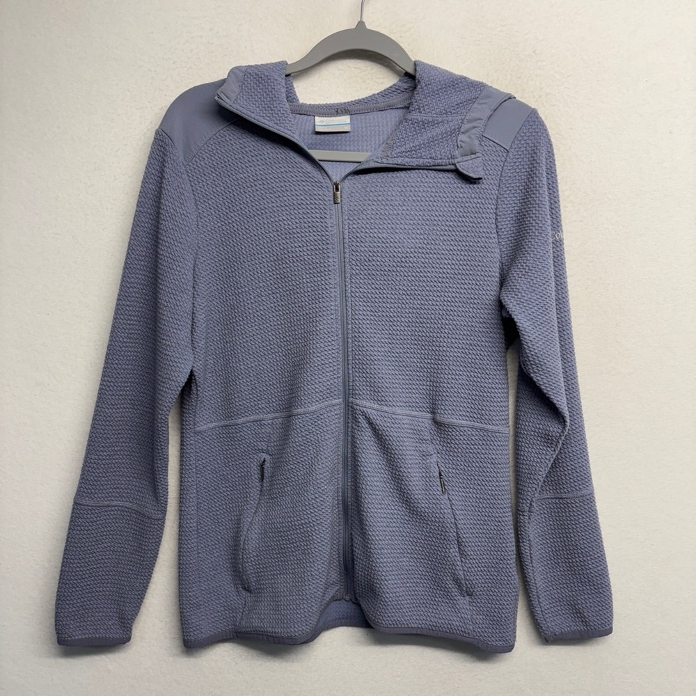 Columbia Sportswear Women's Blue Lavender Hoodie Full Zip‎ M